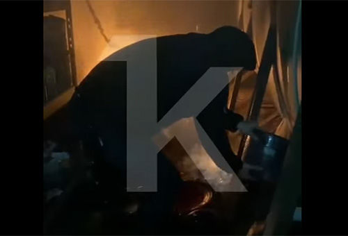 Сотрудник ЧОП потушил пожар на станции под Калининградом, снабжающей водой целый микрорайон