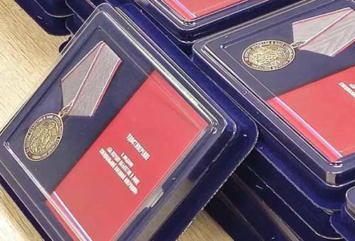 Первые охранники награждены медалью «За охрану объектов в зоне специальной военной операции»