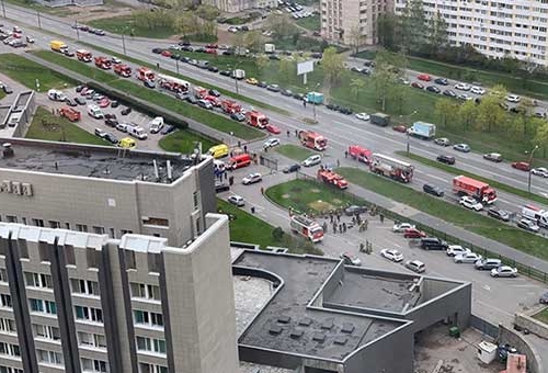 При пожаре в больнице Святого Георгия в Петербурге погибли пациенты