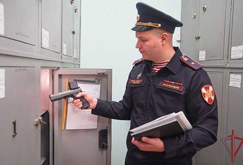 Столичная Росгвардия контролирует соблюдение мер безопасности в стрелковых тирах
