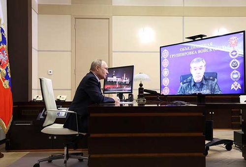 Встреча с начальником Генштаба ВС РФ Валерием Герасимовым