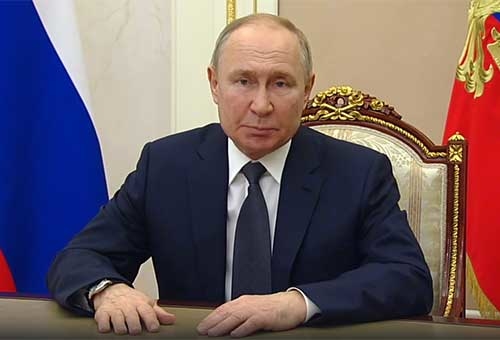 Видеообращение Президента России Владимира Путина по случаю Дня спасателя