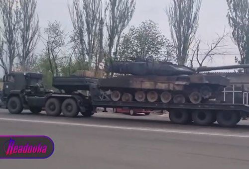 Выставка трофейной техники с Leopard и Bradley откроется в Москве 1 мая