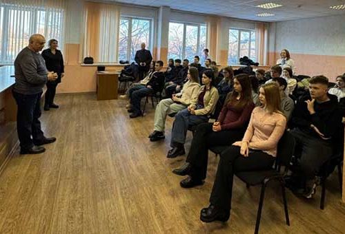 Члены саморегулируемой организации Союз организаций «Автоматизированные системы безопасности» провели Урок мужества для школьников